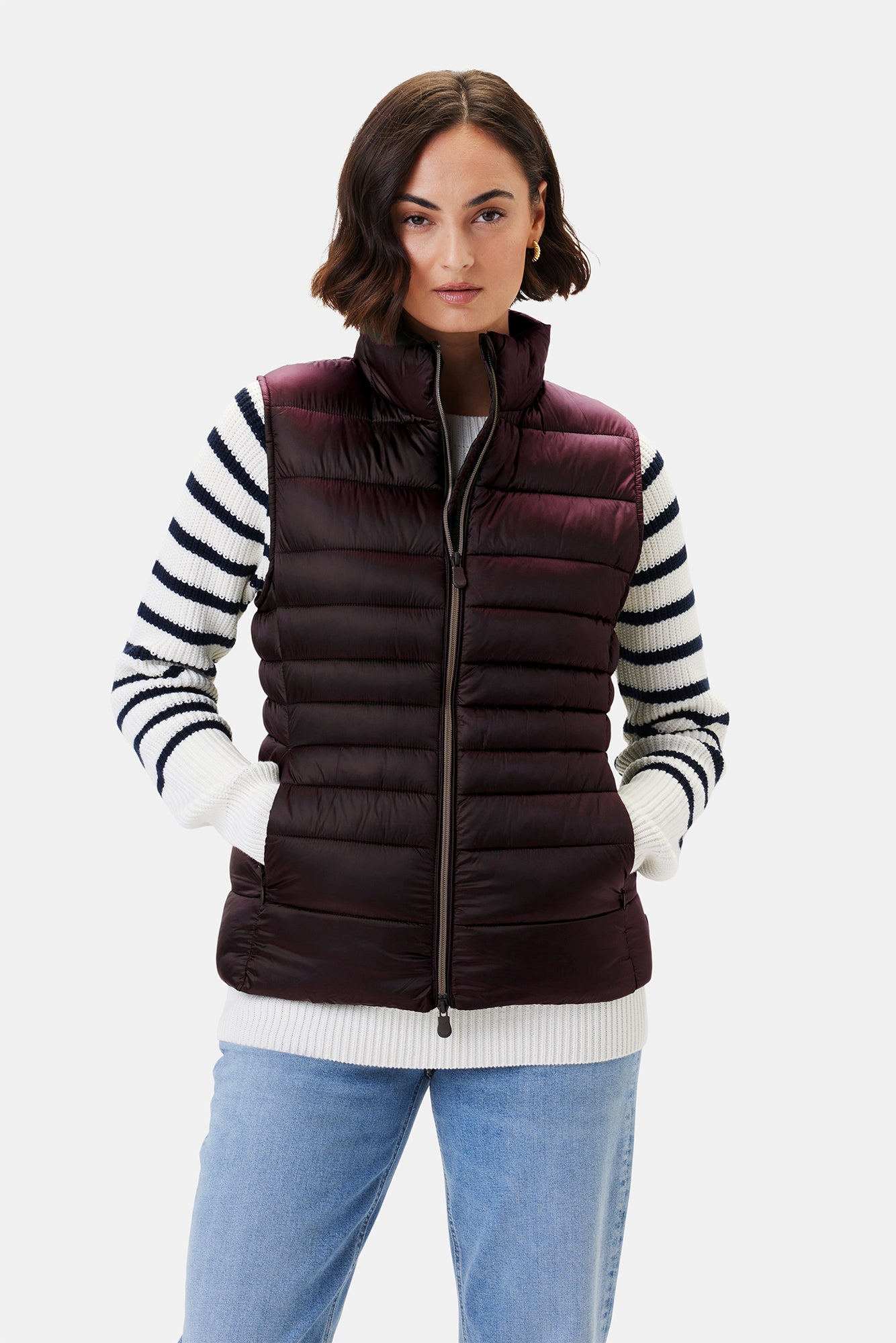 Save the duck outlet long vest