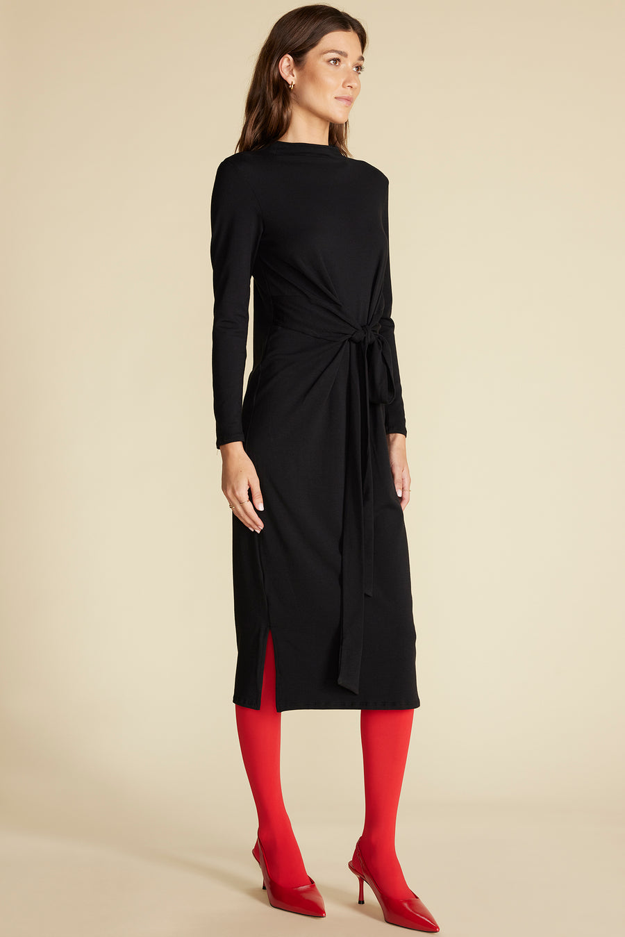 Castile Reverie Knit Dress - Black