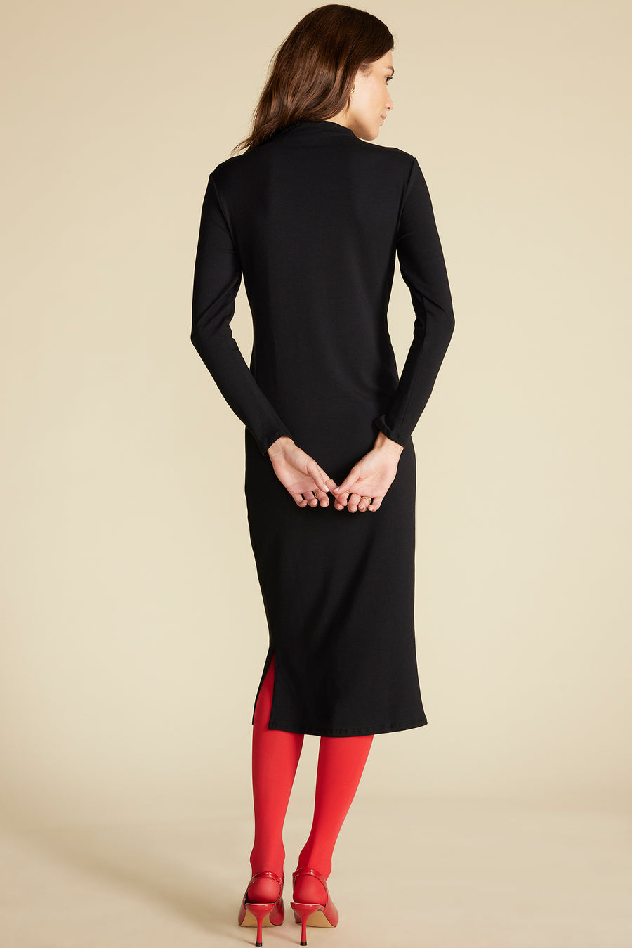 Castile Reverie Knit Dress - Black