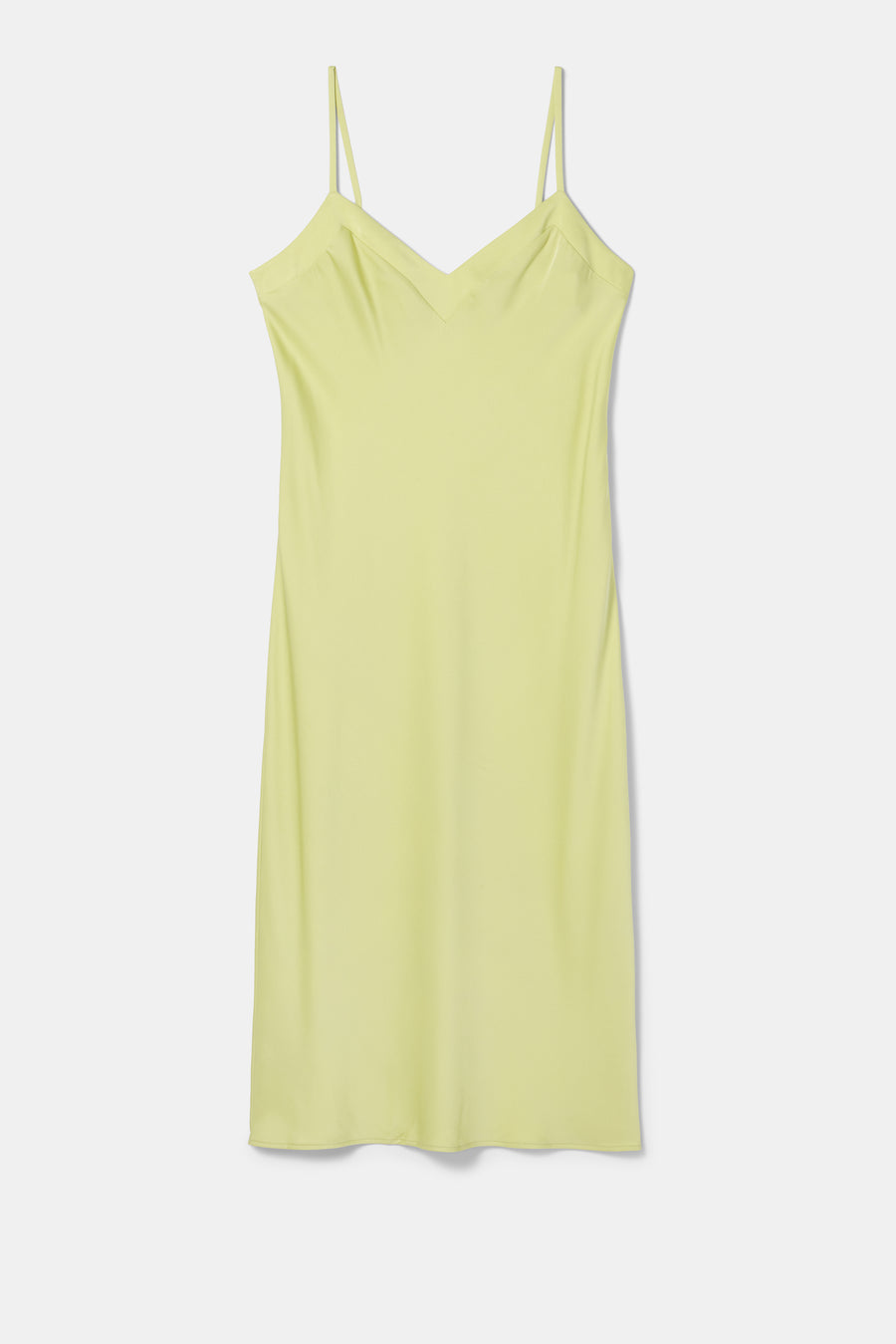 Briana Washable Silk Dress - Melon