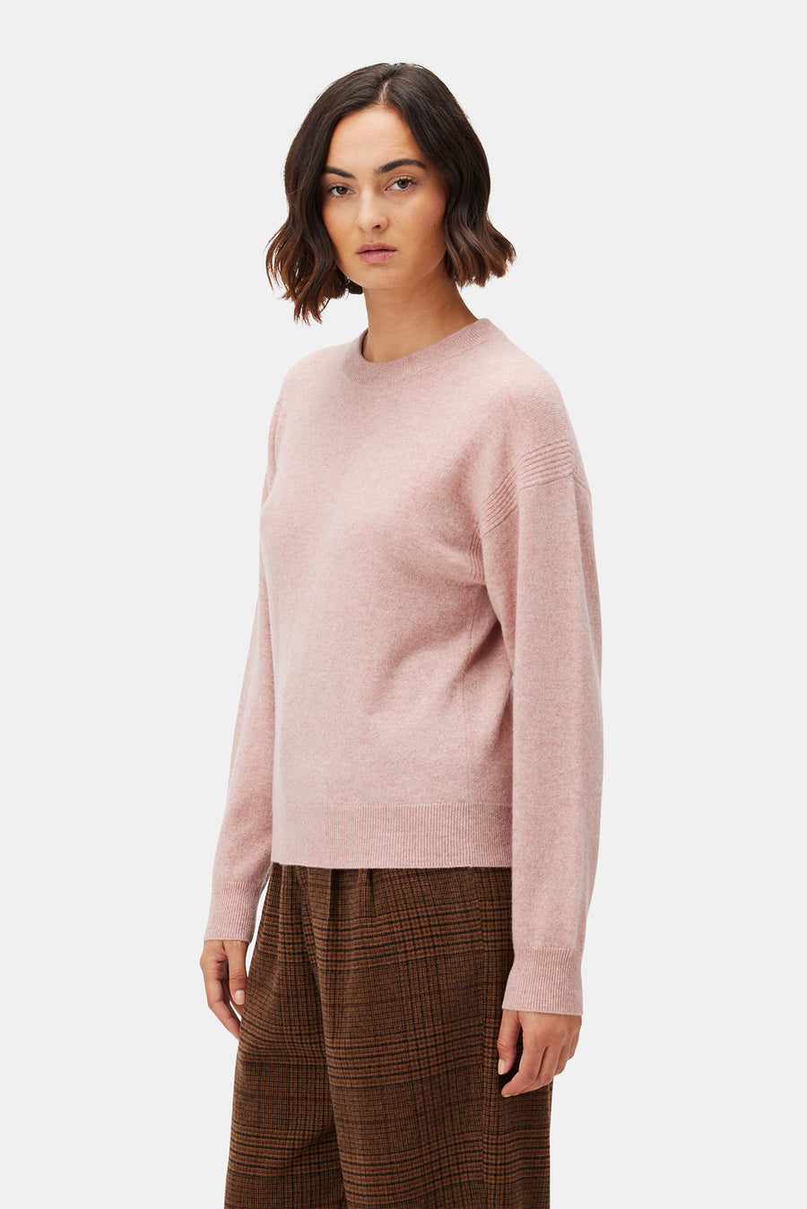 Pearl Cashmere Sweater - Peony