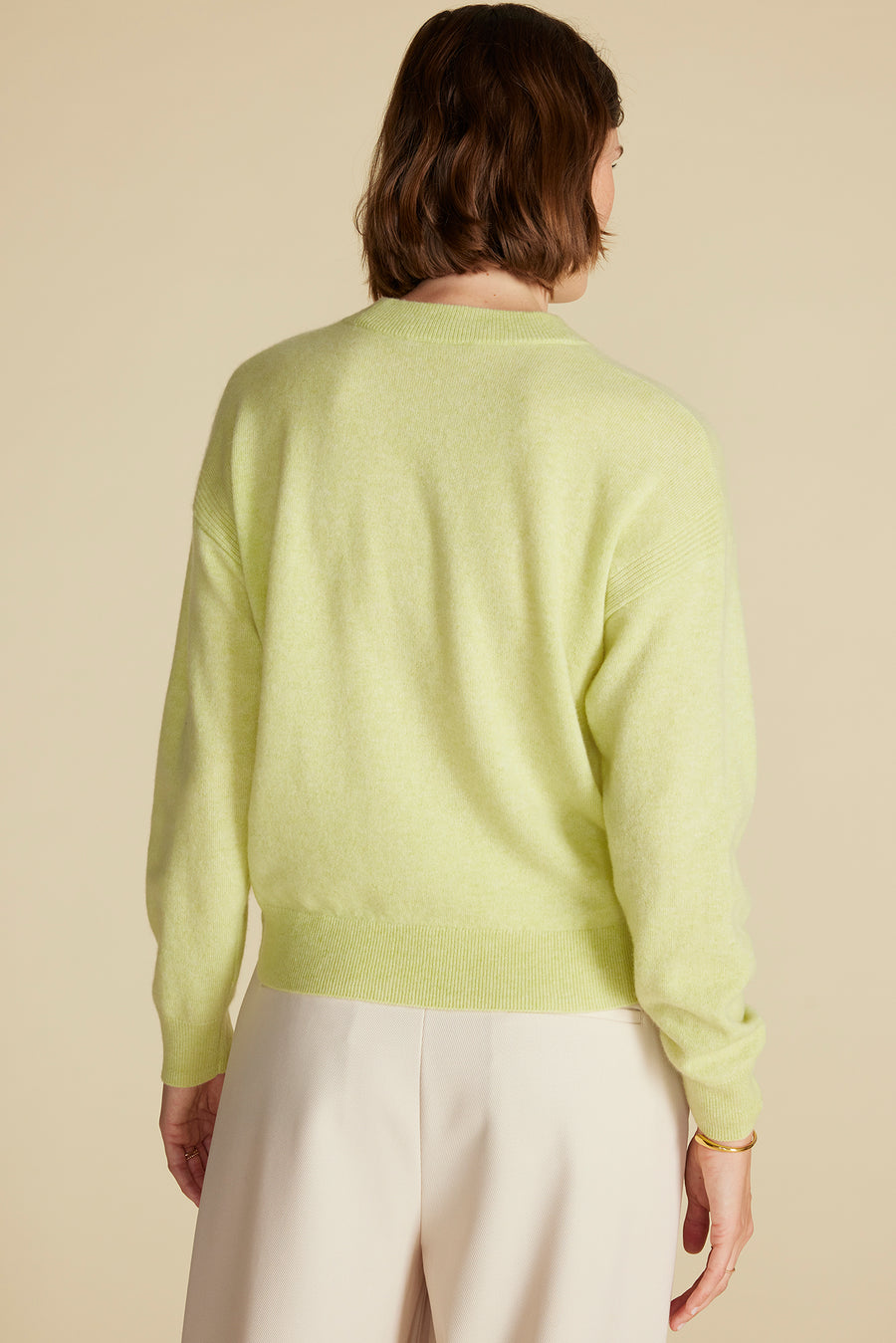 Pearl Cashmere Sweater - Melon