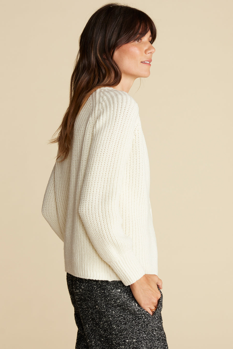 Tabitha Cardigan - White