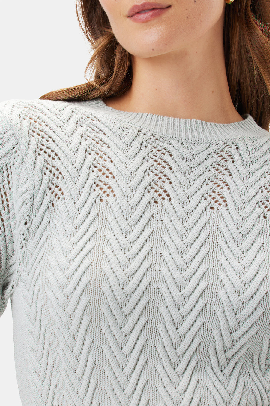 Clementine Sweater - Mint Green