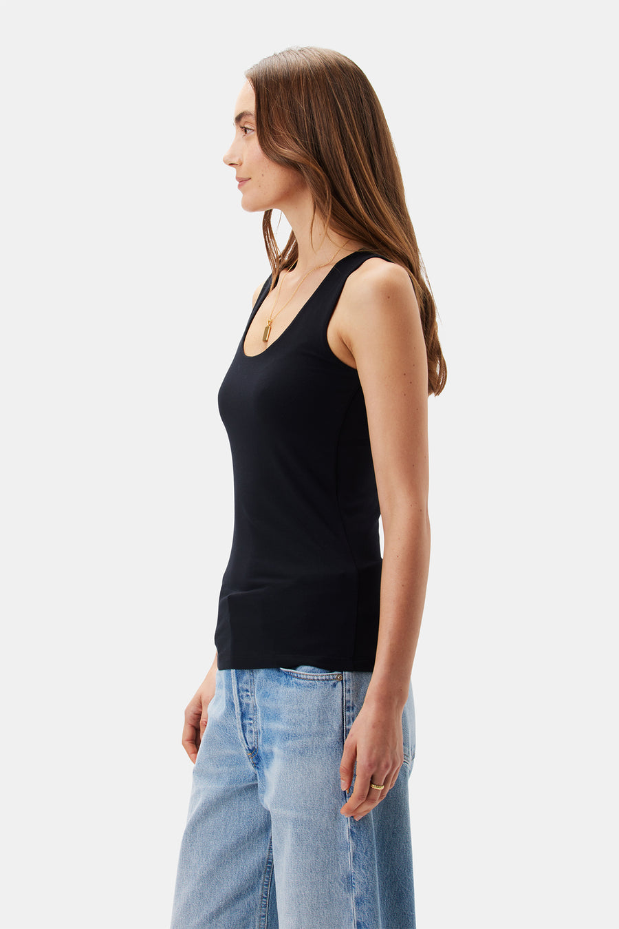 New Iris Modal Tank - Black