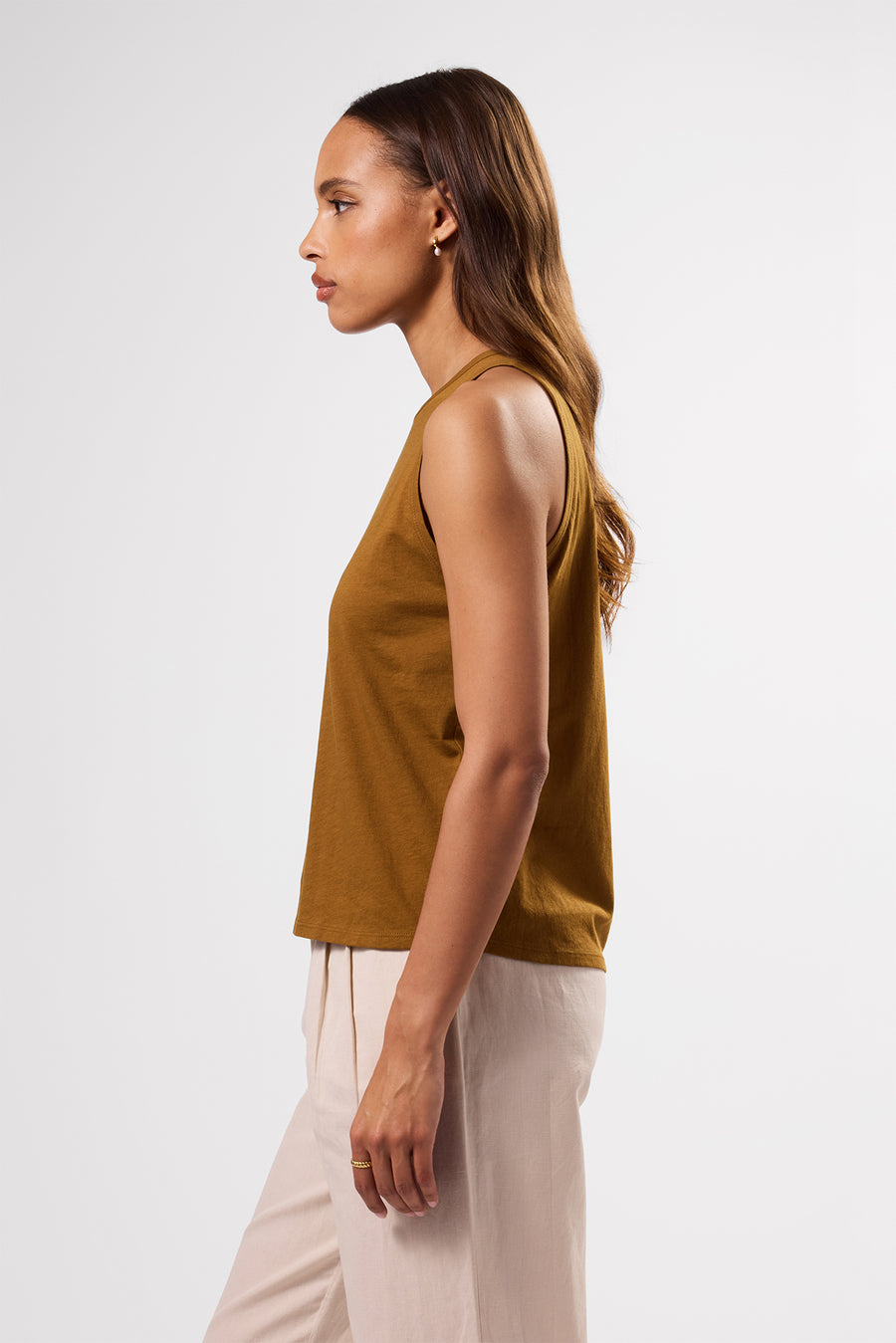 Jillian Organic Cotton Tank - Terre