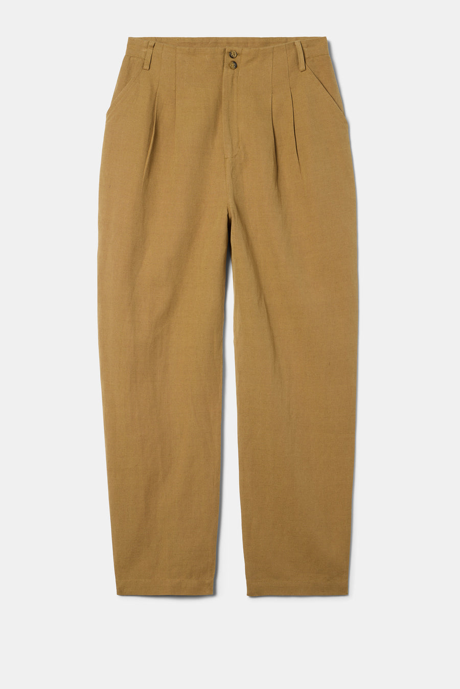 Larisa Cotton Linen Pant - Elm