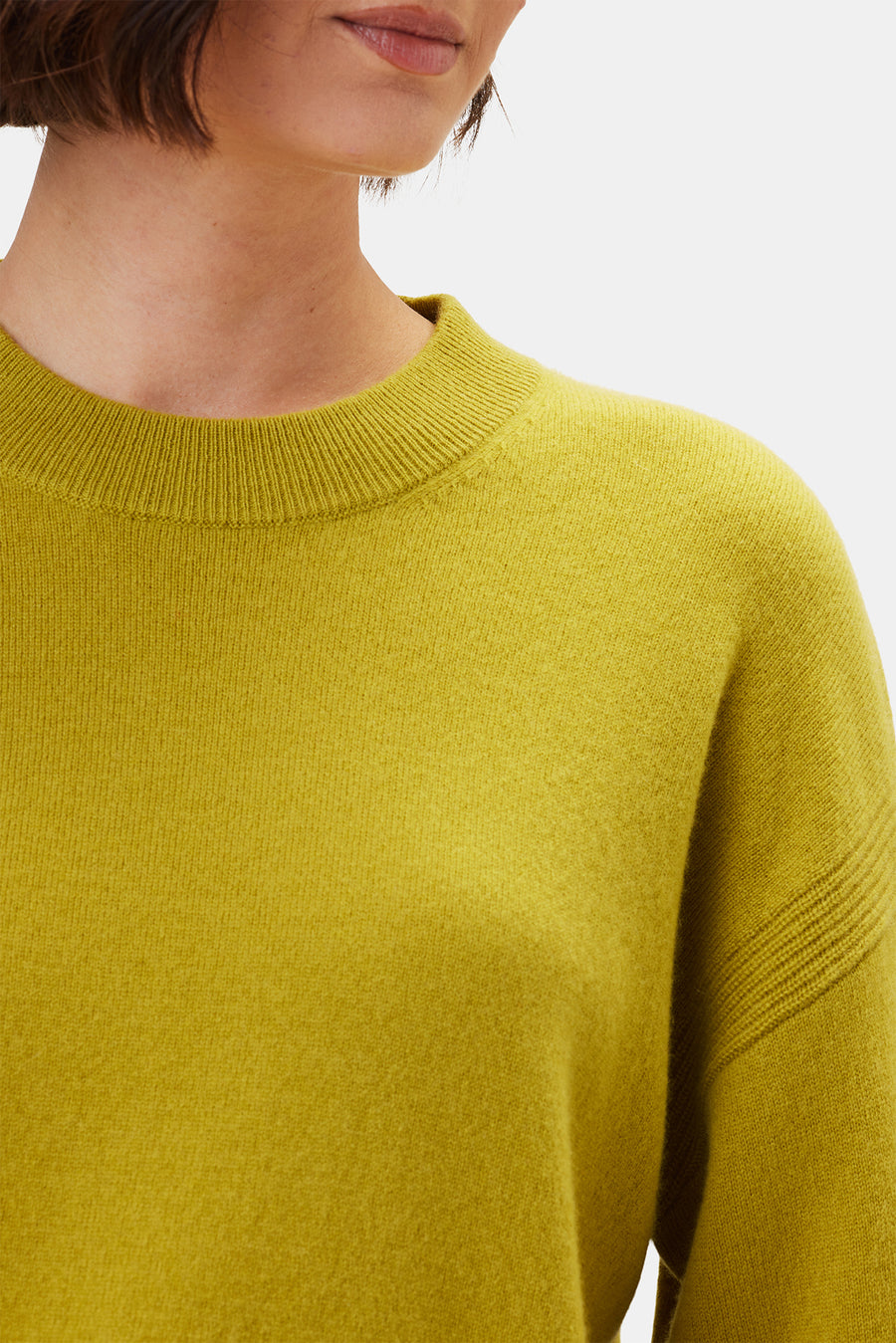 Pearl Cashmere Sweater - Pistachio