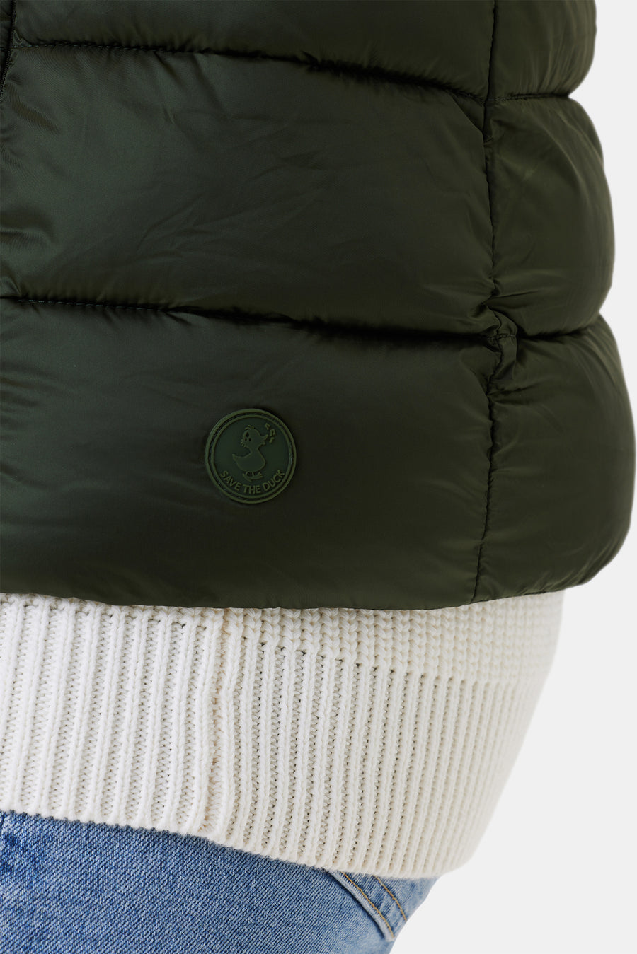 Save the Duck Lynn Vest - Pine Green