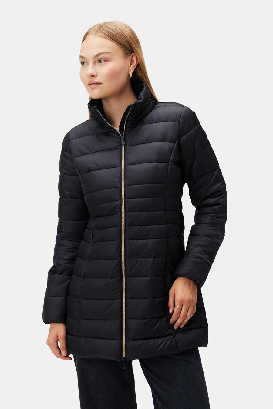 Save the Duck Reese Puffer Jacket - Black