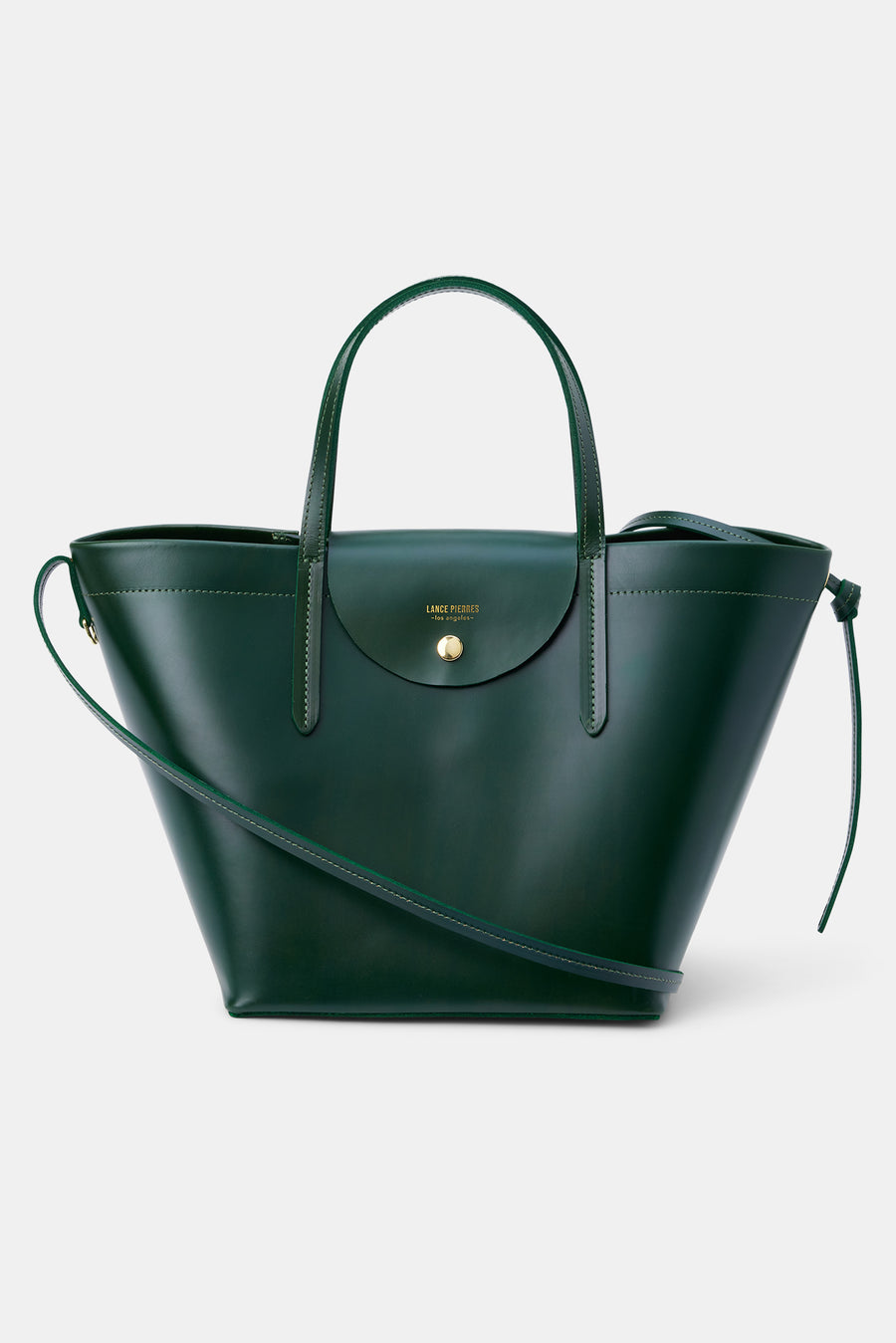 Lance Pierres Midiprism 01 Day Tote - Forest Green