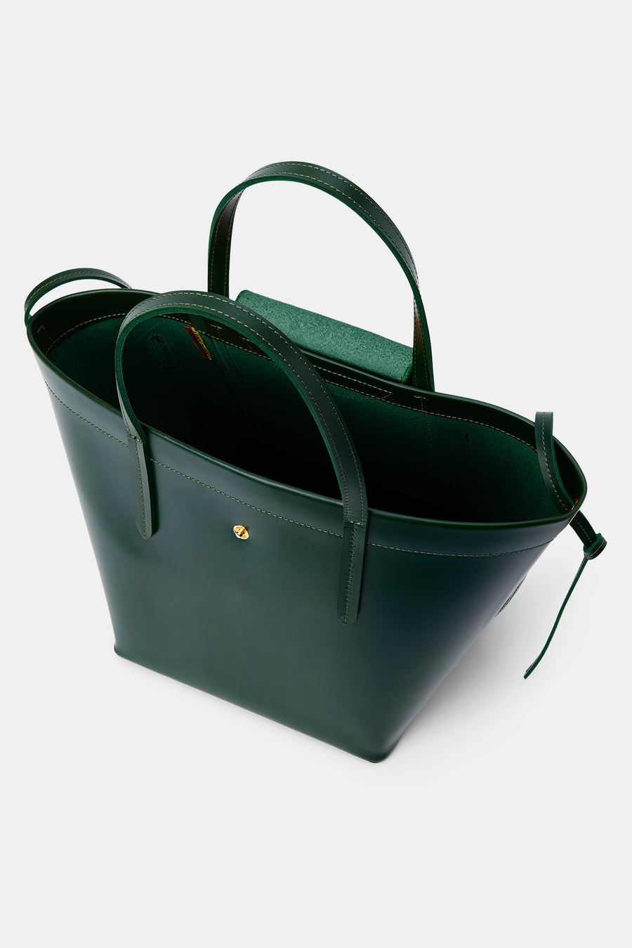 Lance Pierres Midiprism 01 Day Tote - Forest Green
