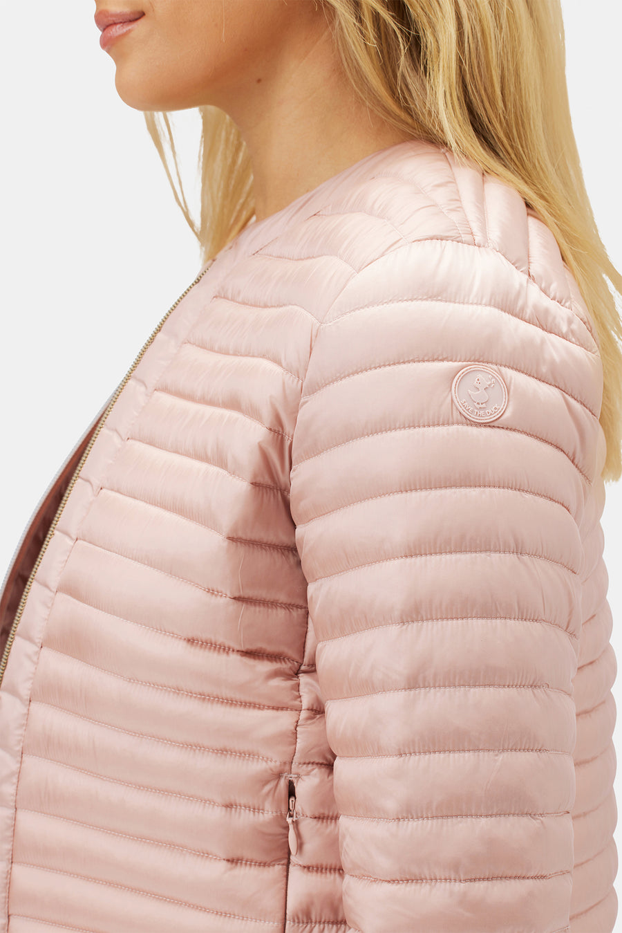 Save The Duck Carina Puffer Jacket - Powder Pink