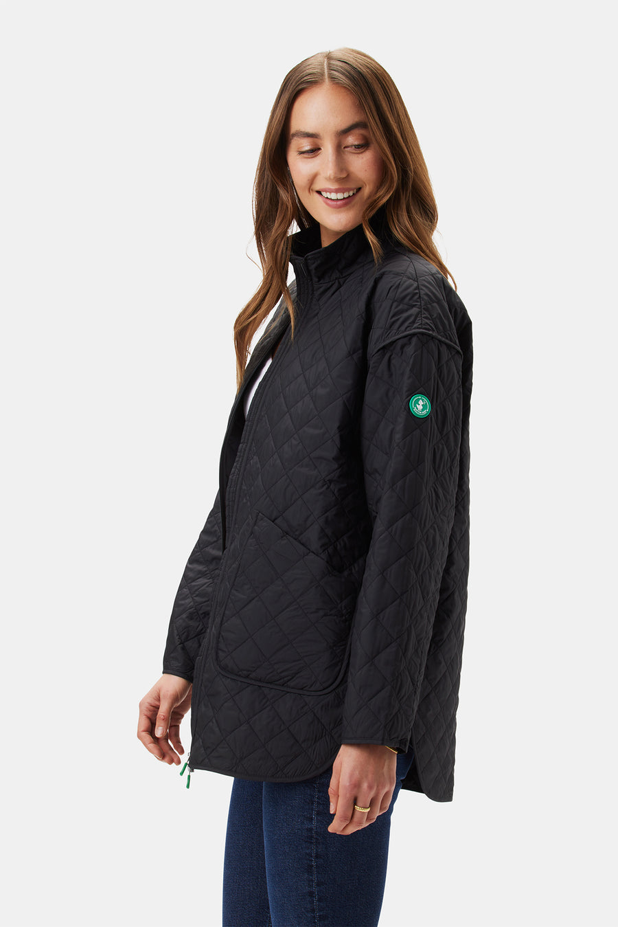 Save the Duck Talita Quilted Jacket - Black