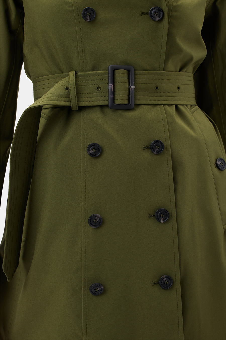 Save the Duck Audrey Raincoat - Dusty Olive