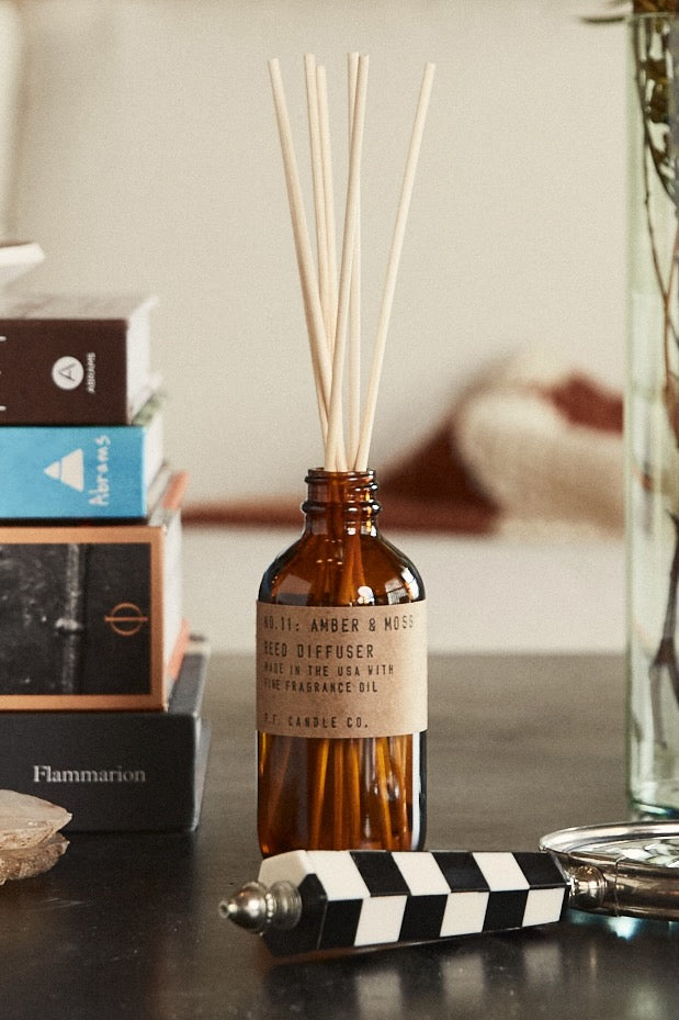 P.F. Candle Co. Reed Diffuser - Amber & Moss