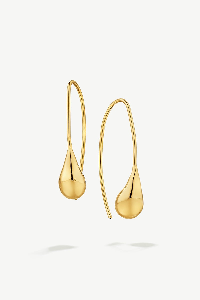SOKO Dash Threader Earrings - Gold