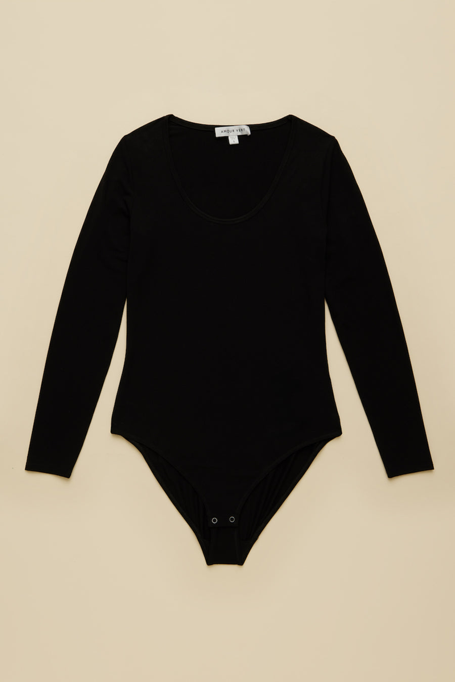 Elea Bamboo Knit Bodysuit - Black