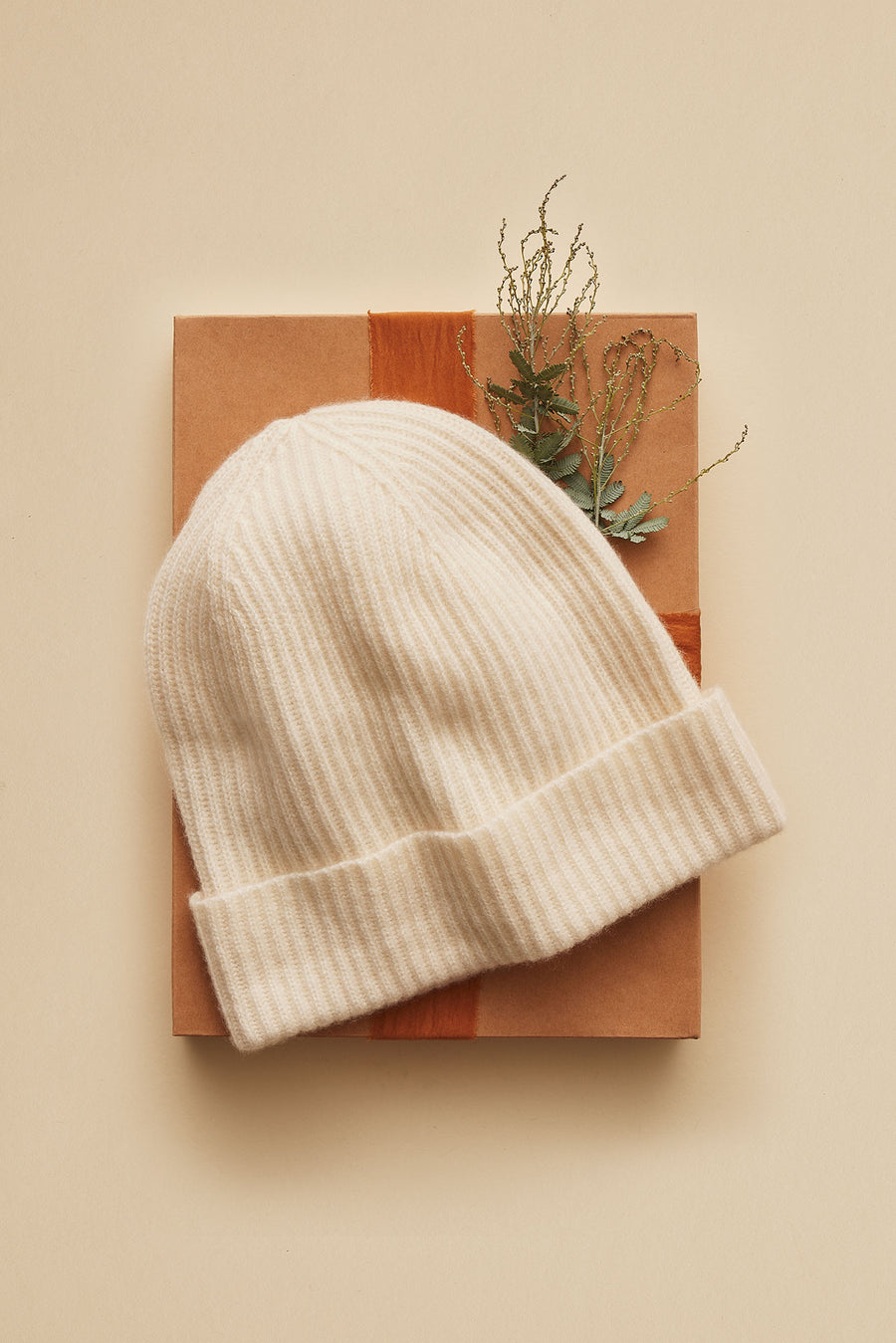 Dory Cashmere Beanie - Ivory