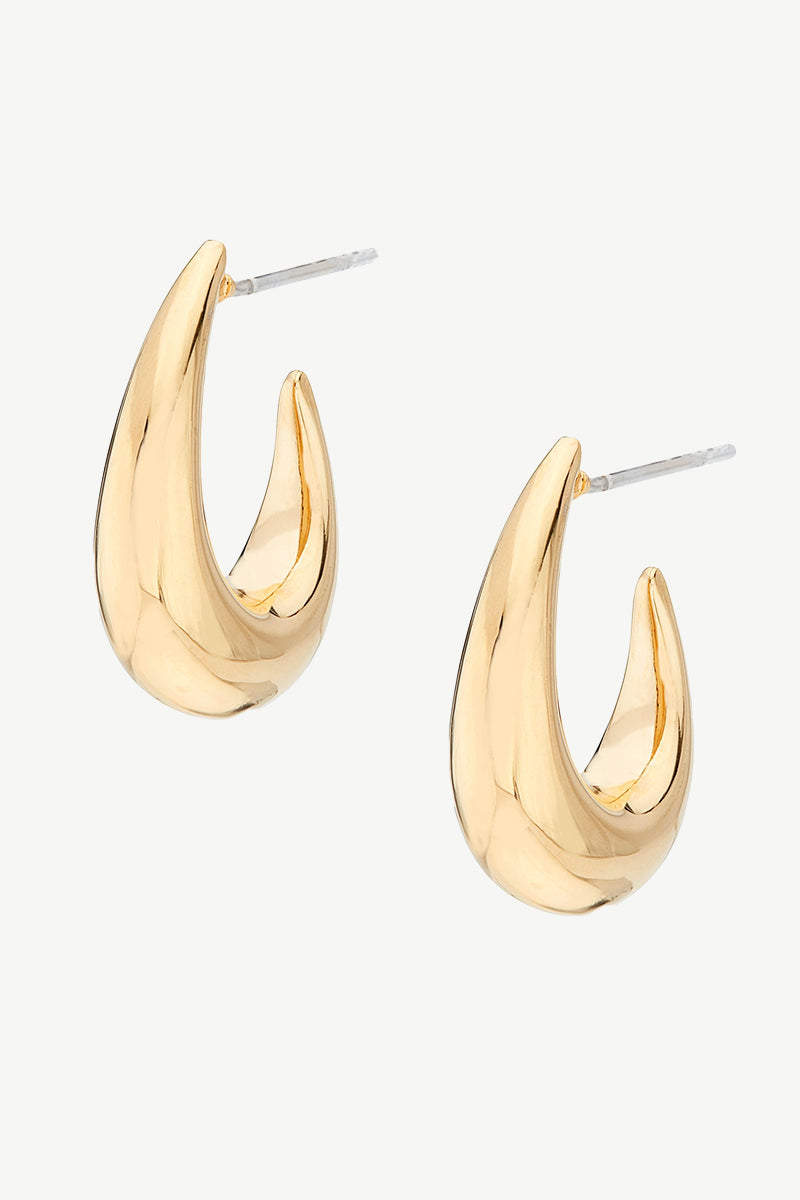SOKO Mezi Mini Hoop Earrings - Gold