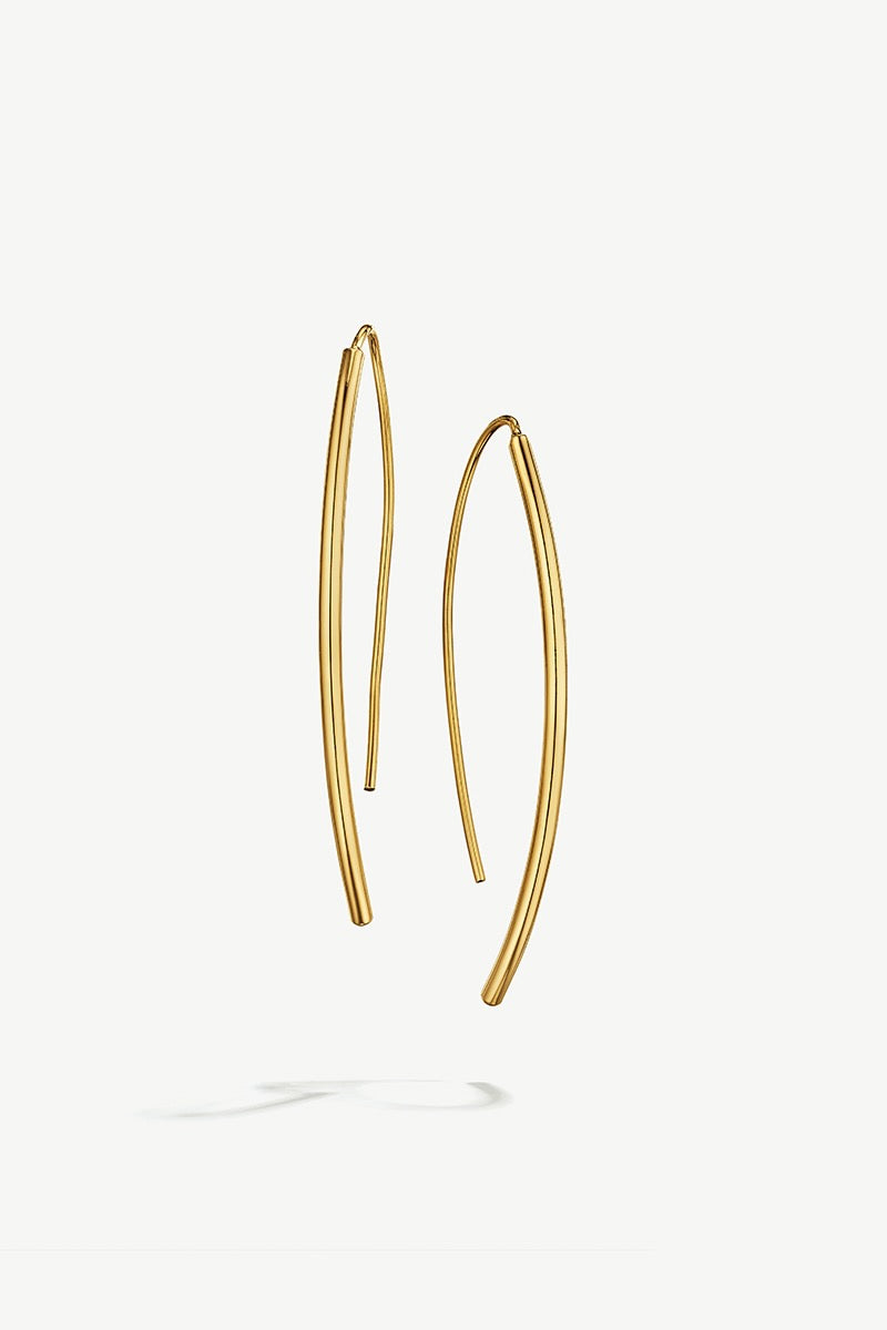 SOKO Petite Bow Earrings - Gold