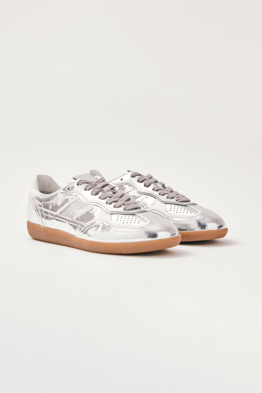 Alohas Tb.490 Rife  Leather Sneakers - Shimmer Silver