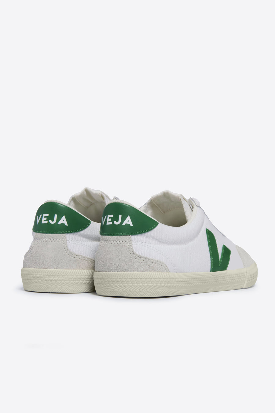 Veja Volley Canvas Sneaker - White Emeraude