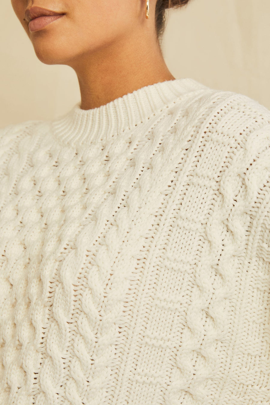 Hope Wool Sweaters - Ivory– Amour Vert
