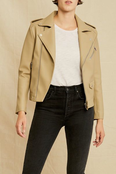 Mossimo Women's Genuine Leather Jacket Suede Tan/Beige Size Medium for Sale  in Gaffney, SC - OfferUp