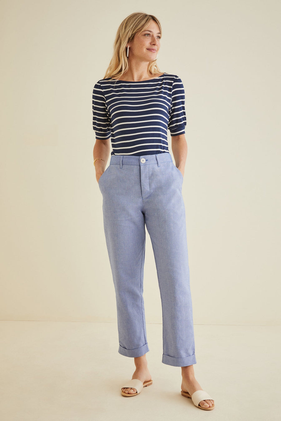 Kowtow Exclusive Edition Pants - Chambray