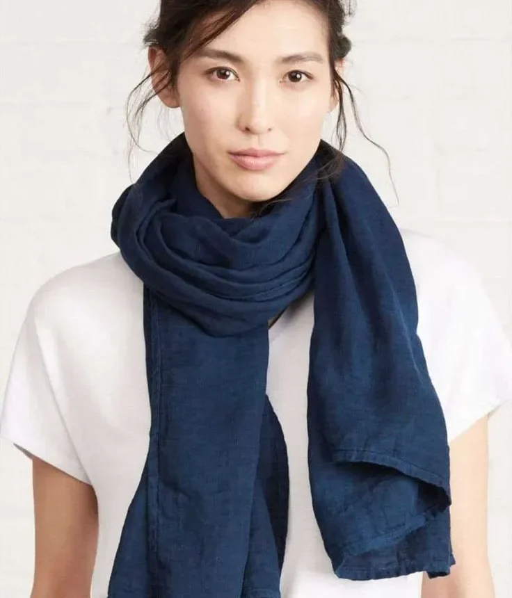 Exclusive Natural Dyed Scarf