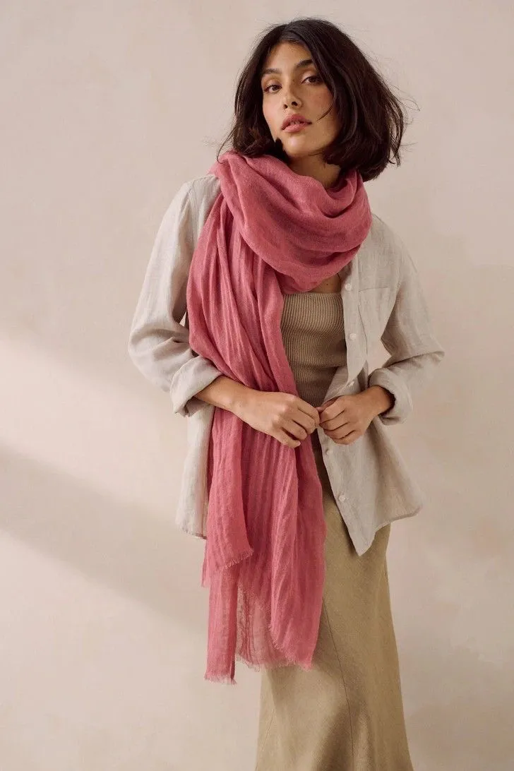 Exclusive Natural Dyed Scarf