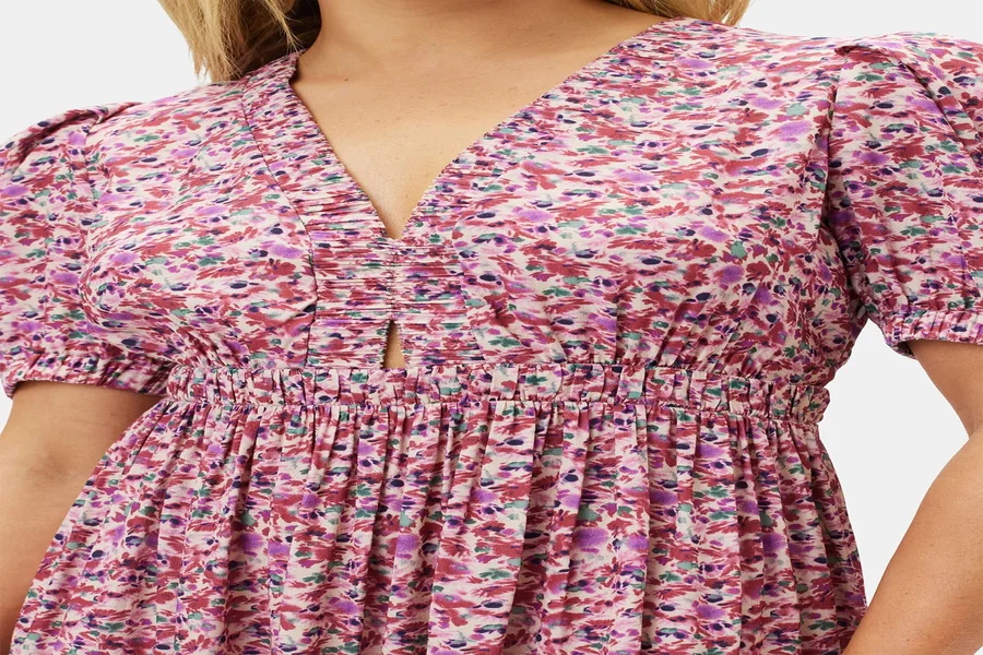 Danielle Viscose Crepe Dress