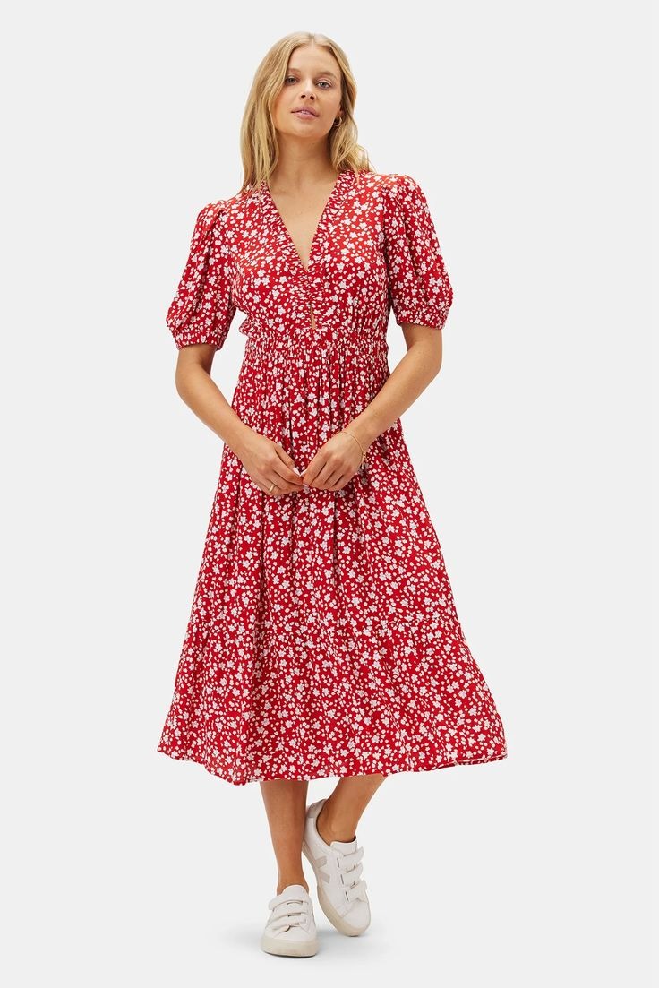 Danielle Viscose Crepe Dress