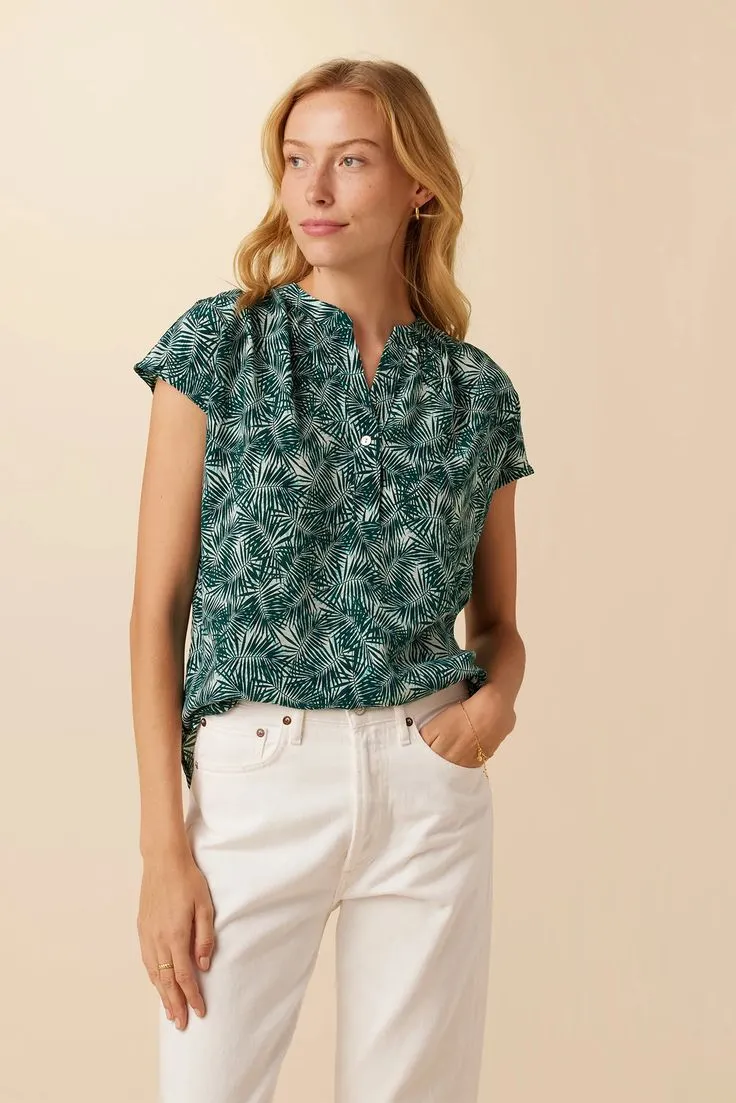 Dawn Linen Blouse