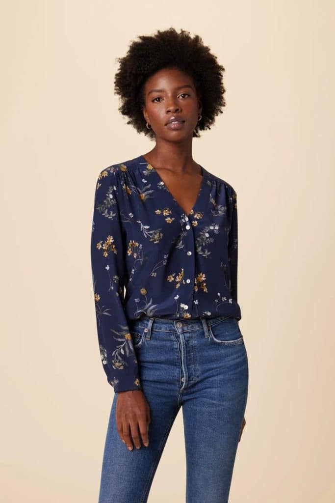 Bia Silk Blouse main image 1