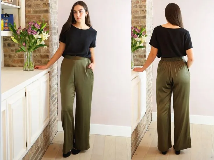 Olivia Washable Silk Pant