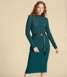 Olympe Knit Pencil Skirt
