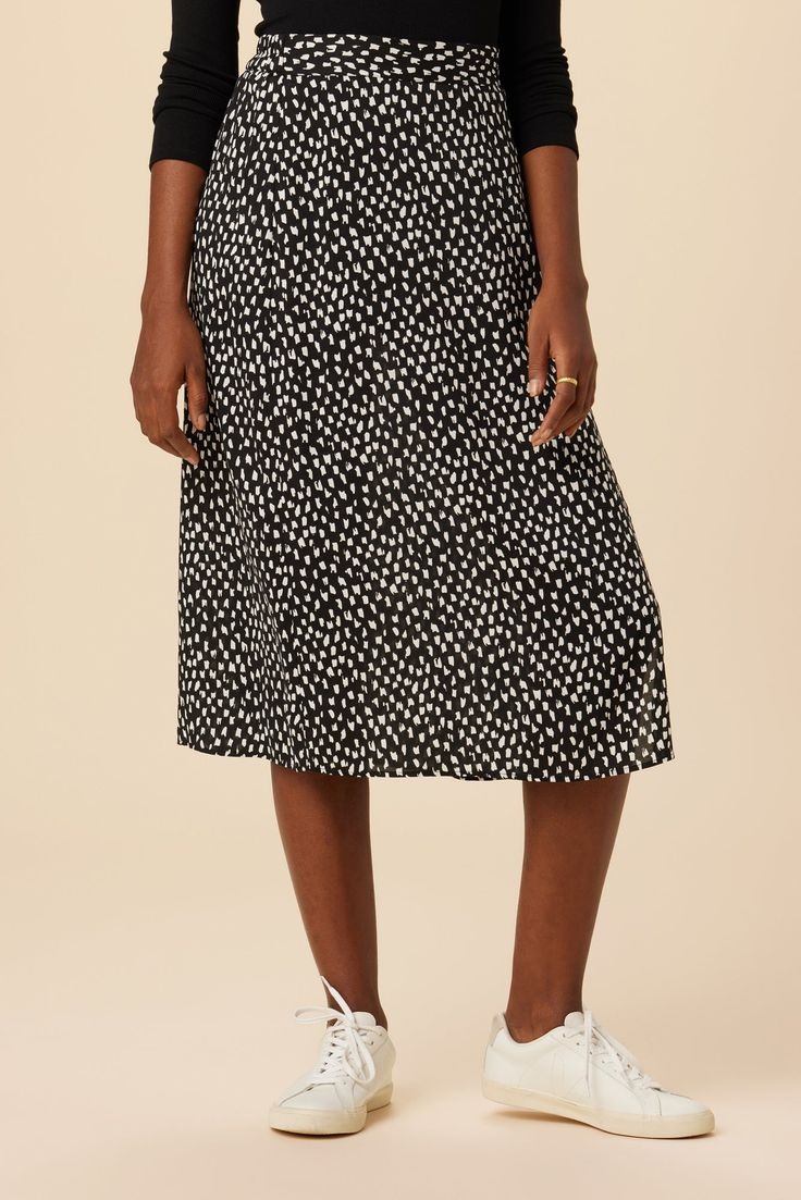 Vindy Viscose Knit Skirt