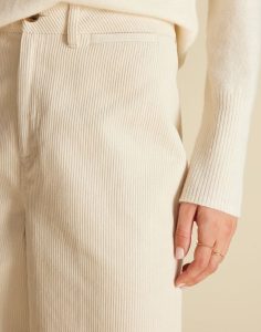 Wide Leg Utility Corduroy Pant