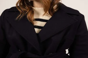 Lya Felted Wool Coat
