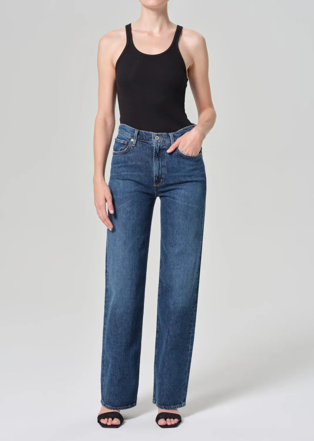 AGOLDE Harper Wide Straight Jean: Effortless Style & Comfort
