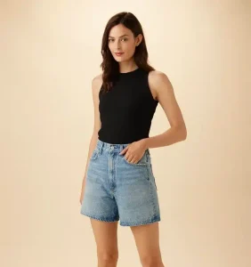 AGOLDE Stella Denim Short