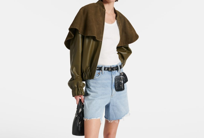 AGOLDE Stella Denim Short