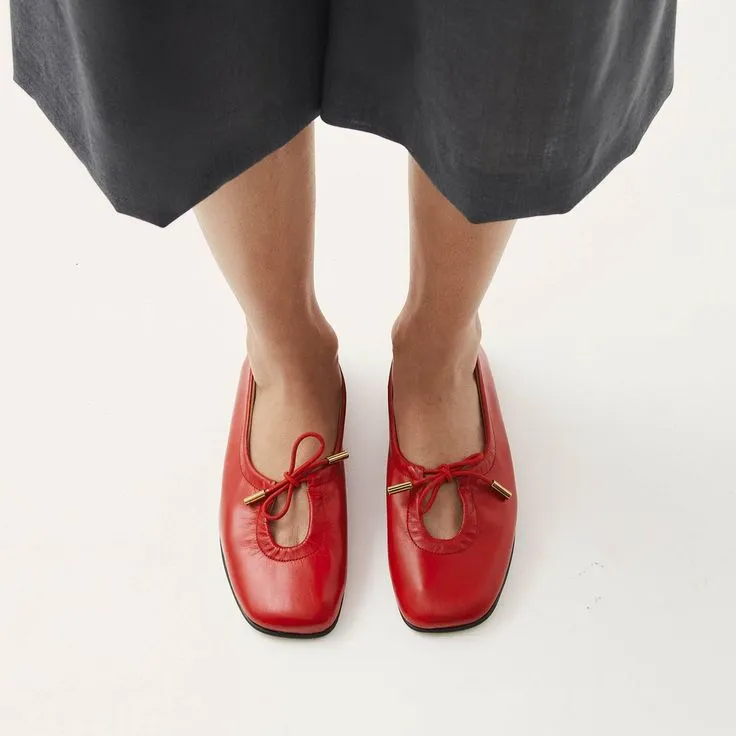 Alohas Rosalind Leather Ballet Flat