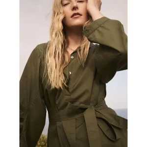 Averi Organic Cotton Shirt Dress for Everyday Comfort