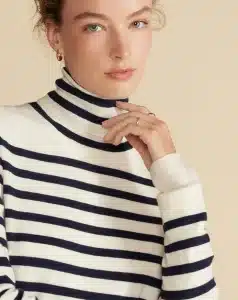 Carrie Turtleneck Cashmere Sweater
