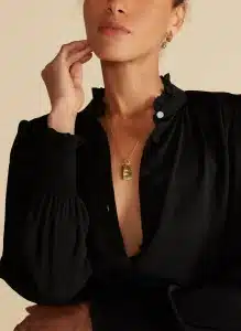 Charlotte Recycled Sateen Blouse