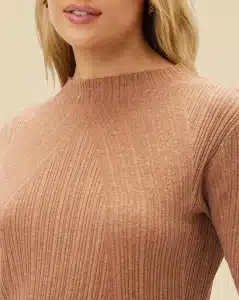 Claire Mock Neck Sweater