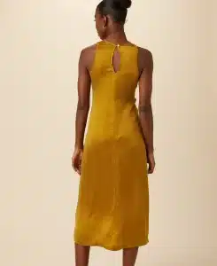 Cortney Cottonseed Cupro Dress